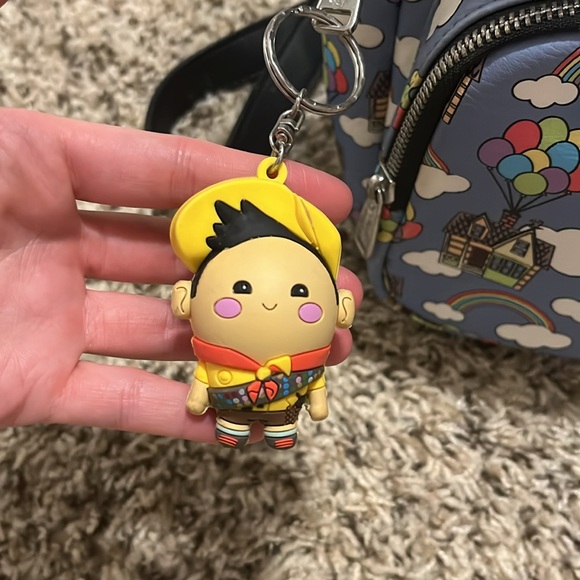 Disney Pixar Up Loungefly backpack rainbow balloons - Picture 2 of 12